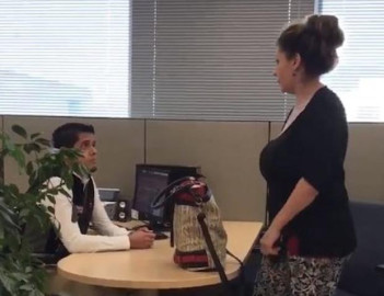 Reclama el mal servicio y la llaman #LadyTrump