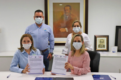 Formaliza DIF Reynosa convenio con colegio Tamaulipas