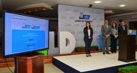 Nuevo trámite de carta de antecedentes penales por web