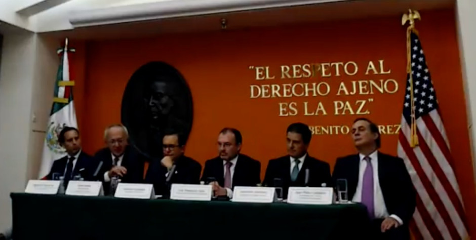 Con Canadá o sin Canadá, habrá acuerdo con EU: Videgaray