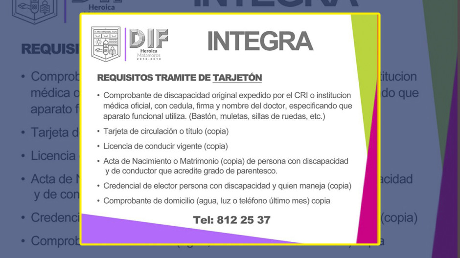 Invitan a realizar trámite de tarjetón para personas con discapacidad