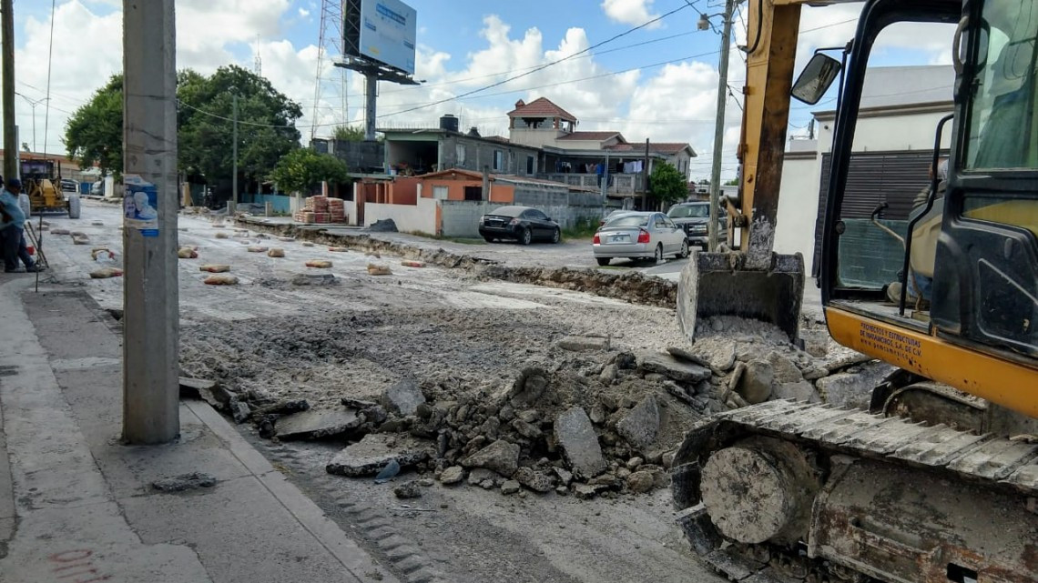 Bacheo y Pavimentación no se detienen a pesar de la pandemia
