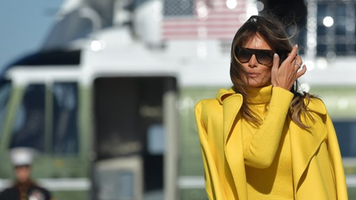 Melania vuelve a rechazar a Trump