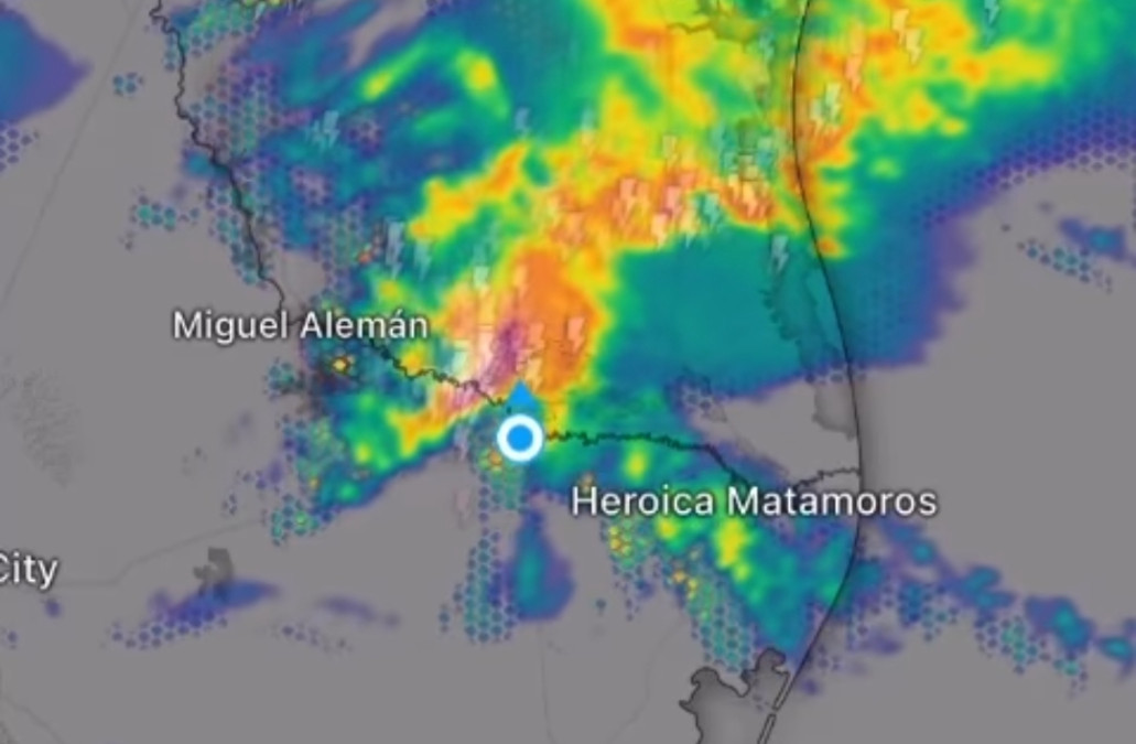 Fuerte sistema de tormentas avanza en Frontera Chica: PCyB