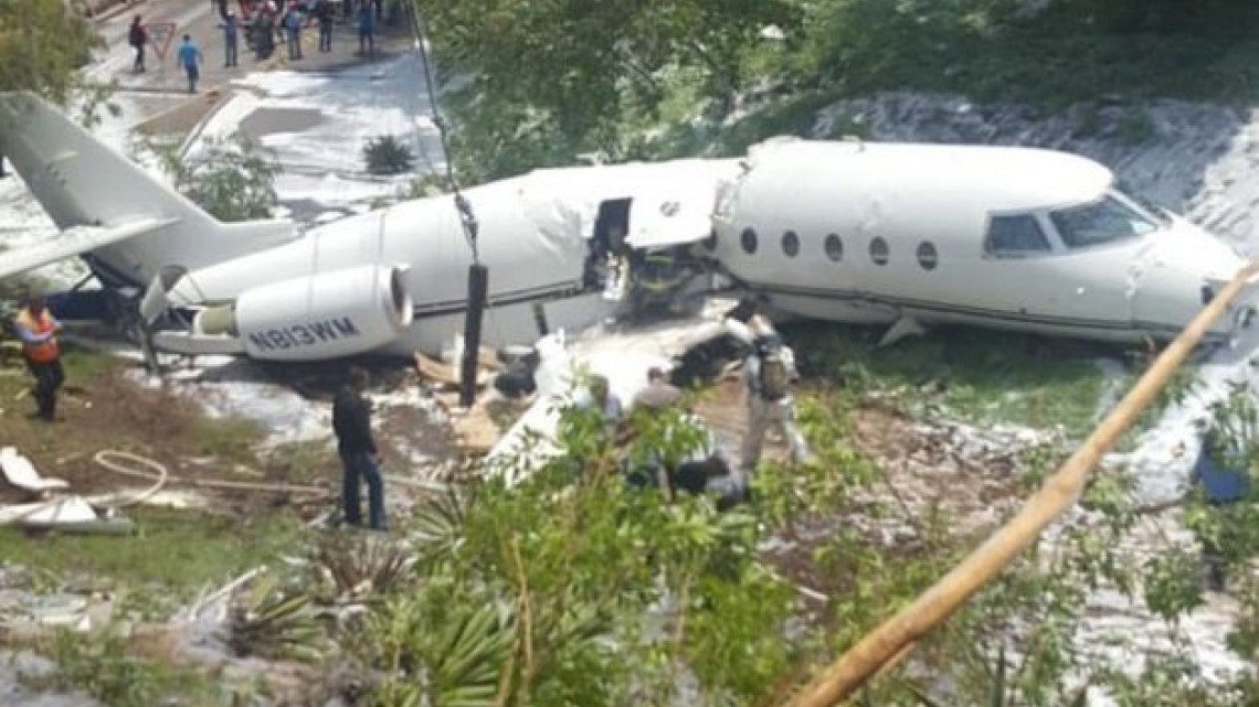 Avión se estrella en aeropuerto de Toncontín, Tegucigalpa, Honduras