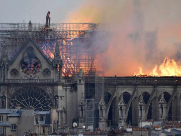 México lamenta incendio de Catedral de Notre Dame