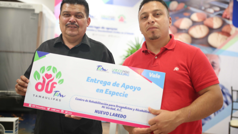 Organizaciones sociales de Tamaulipas reciben equipamiento y apoyos del DIF Estatal