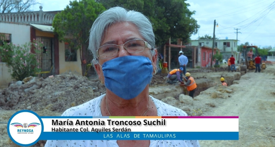 Pavimenta Gobierno Municipal calles de la colonia Aquiles Serdán