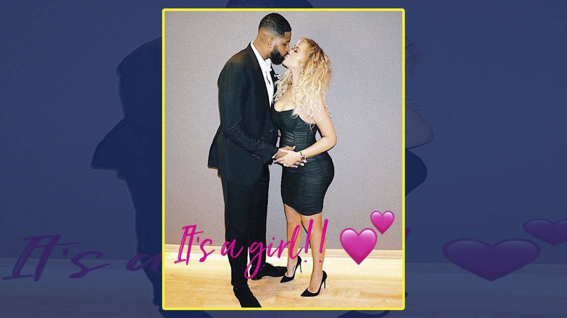 Revelan el sexo del bebé de Khloé Kardashian