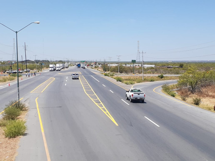 Ya se puede acceder directo a Blv. Colosio por carretera a Piedras Negras