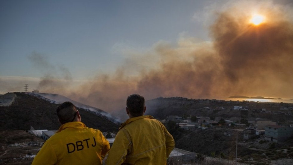 Tijuana vive la peor contingencia en 15 años tras incendios forestales