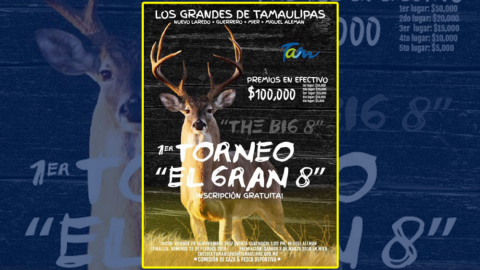 Presentan 1° Torneo Cinegético “El Gran 8” en frontera norte de Tamaulipas