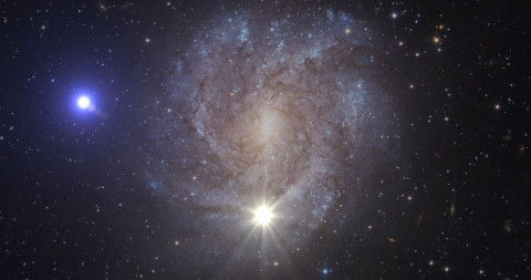 Agujero negro devora una estrella