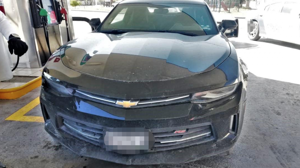 Recuperan vehículo con reporte de robo