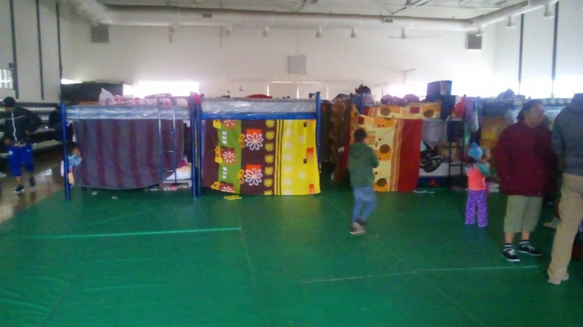 Albergue de la Alberca Chávez a toda su capacidad