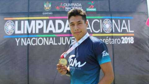 Matamorense obtiene oro en jabalina