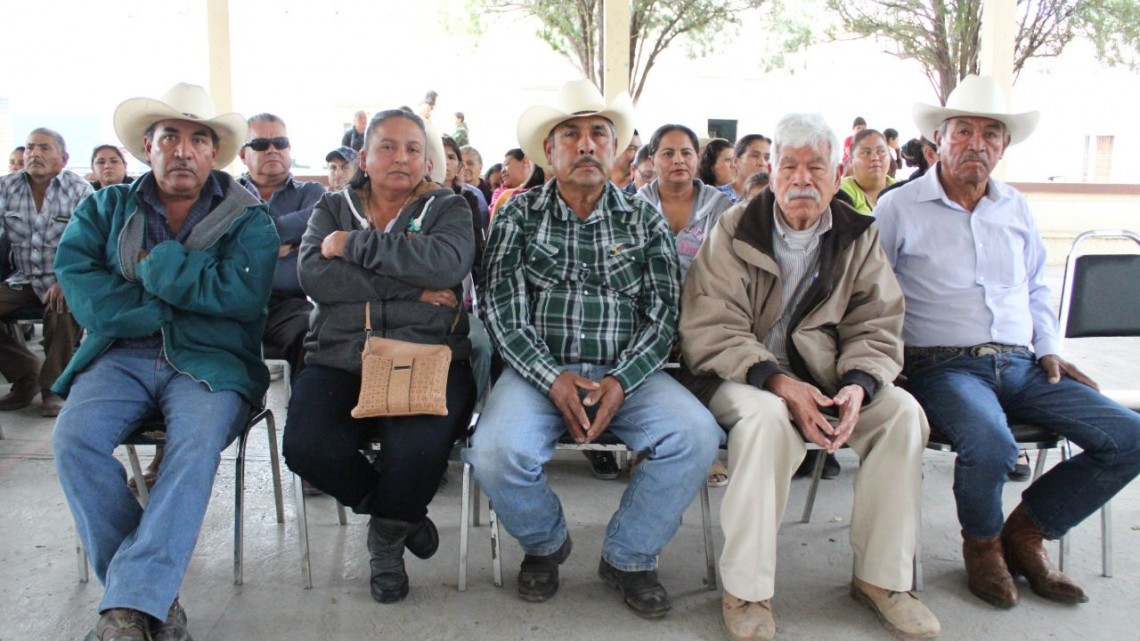 Gobierno de Tamaulipas y SEBIEN entrega insumos en Palmillas
