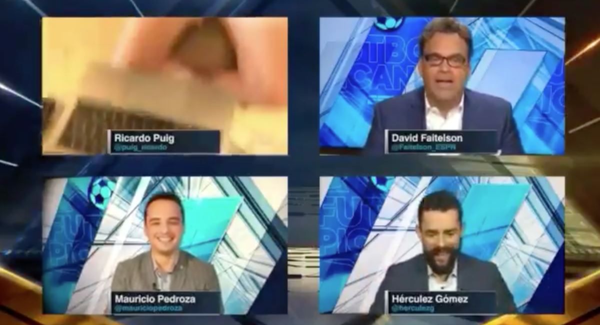 ¡Ya nos exhibiste! Conductor de ESPN sufre penoso accidente en pleno programa