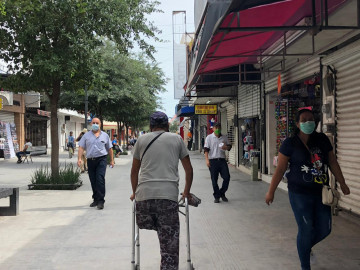 Adelantan comerciantes reapertura en la peatonal Hidalgo