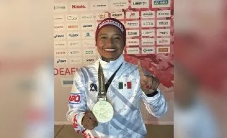 Lourdes Ponce da a México su primer oro en los Juegos Sordolímpicos