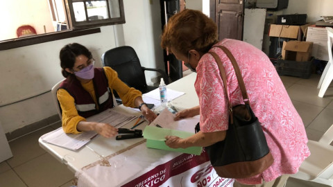 Más de 5 mil 600 adultos mayores de 65 años se han registrado a la pensión Bienestar en Nuevo Laredo 