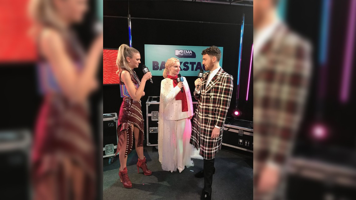 Así lucieron algunos famosos en los MTV Europe Music Awards