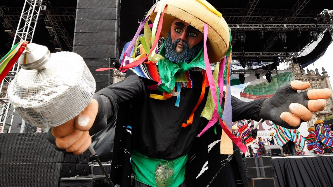 El Zócalo capitalino está listo para festejar la Independencia de México