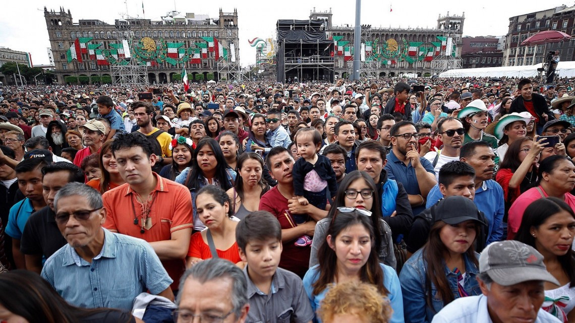 El Zócalo capitalino está listo para festejar la Independencia de México