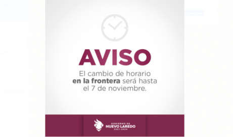 Exhortan a no confundirse por cambio de horario