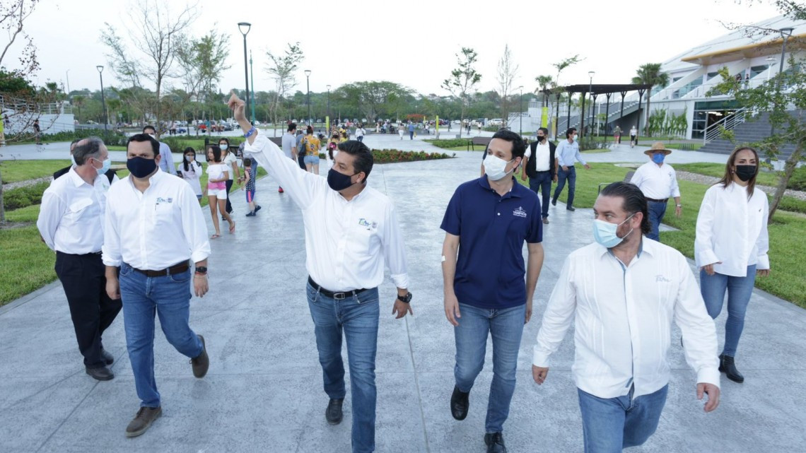 Supervisa Cabeza de Vaca Obras en la Zona Sur; evita entrevistas para no incurrir en delitos electorales