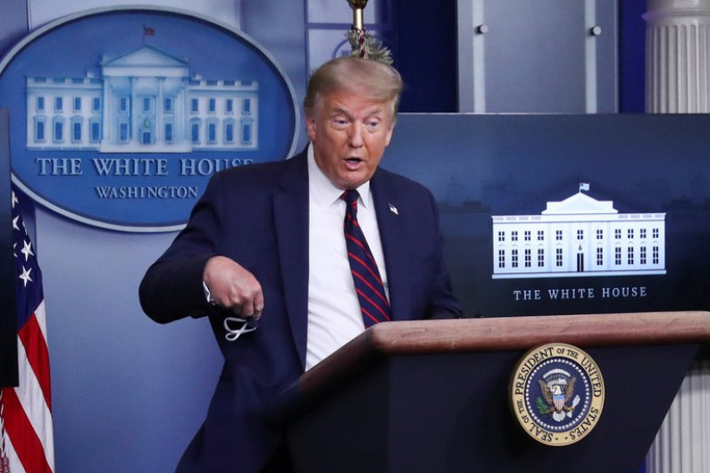 Trump insistió en que la epidemia “se pondrá peor antes de mejorar” 