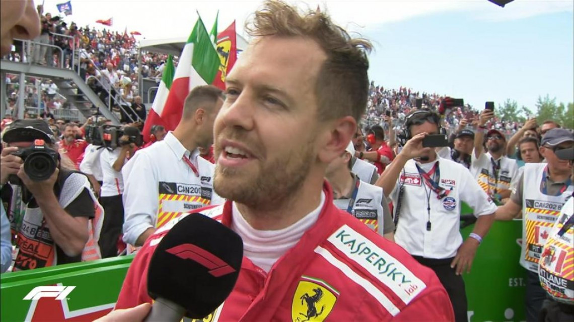 Sebastian Vettel se lleva el GP de Canadá