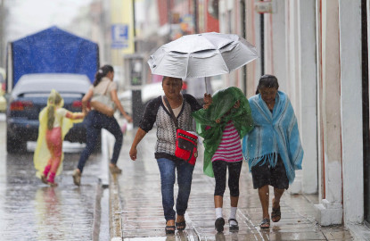 Onda tropical 25 provocará lluvias intensas en Campeche, Oaxaca y Chiapas