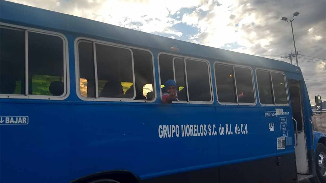 Inicia caravana migrante camino hacia Piedras Negras