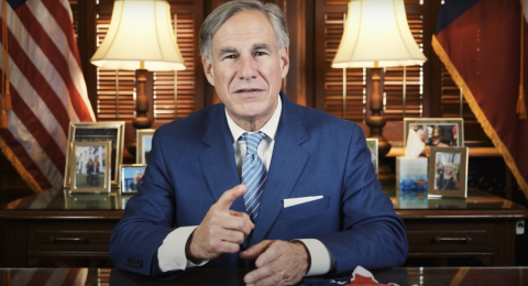 Greg Abbott emite orden para uso obligatorio de cubrebocas