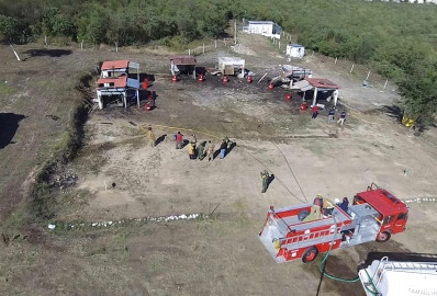 Fue muy rápido, en 45 segundos se consumió todo: vendedor de pirotecnia