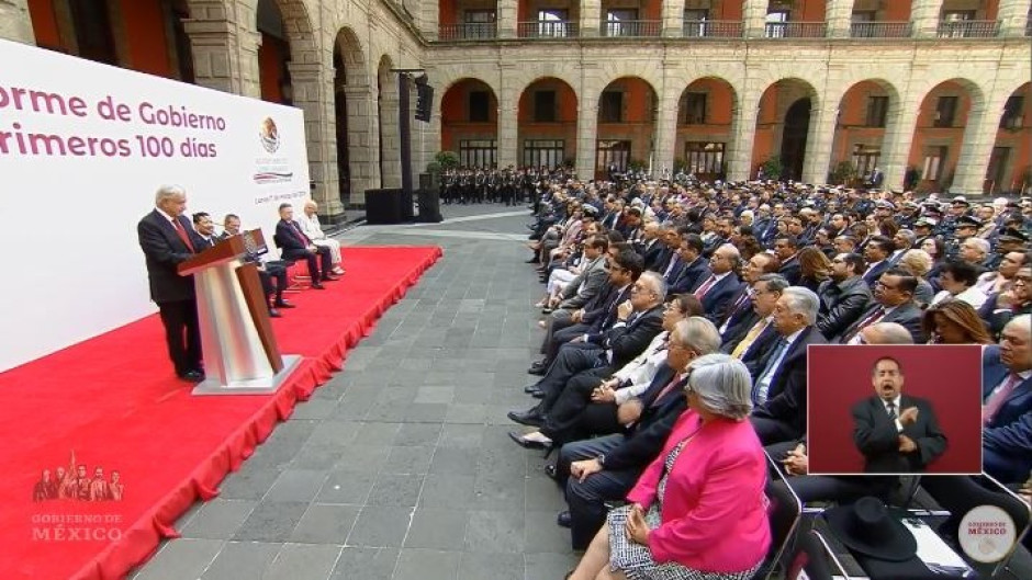 100 días de la administración de López Obrador