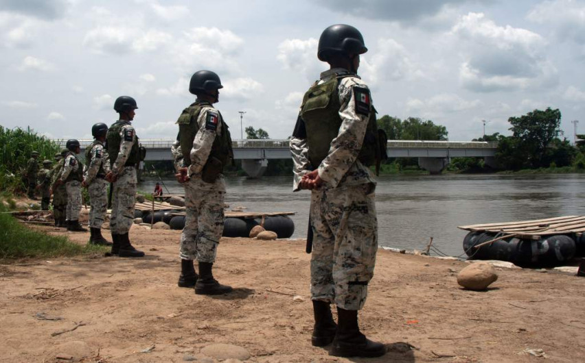 EU enaltece acciones de Guardia Nacional en Suchiate