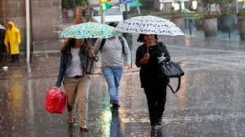 Pronostican tormentas y actividad eléctrica en la mayor parte del país 