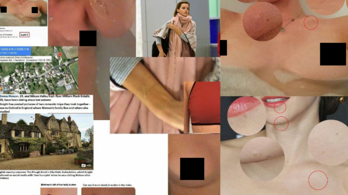 Filtran imágenes de Emma Watson