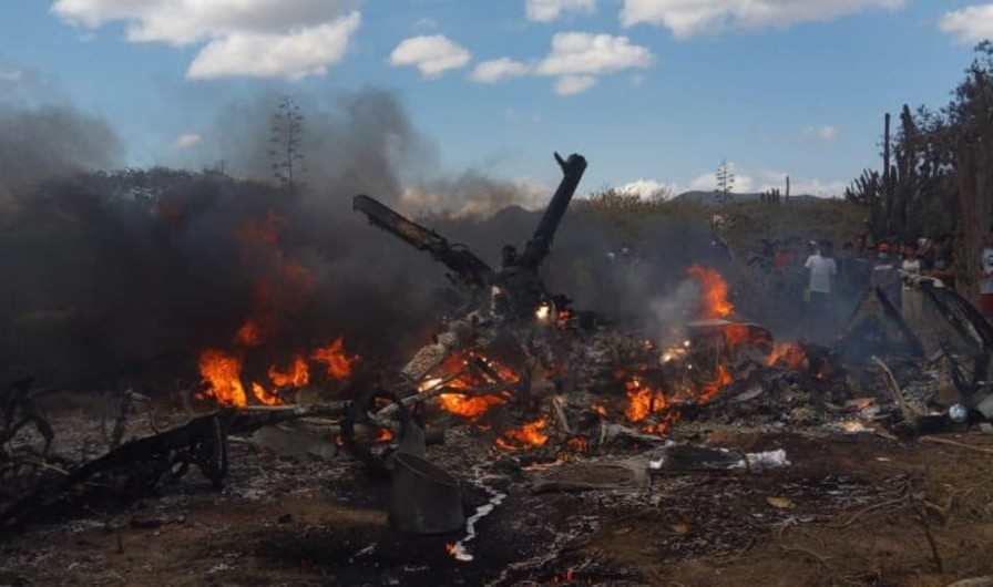 Helicóptero militar se estrella en Venezuela; hay un muerto y dos heridos