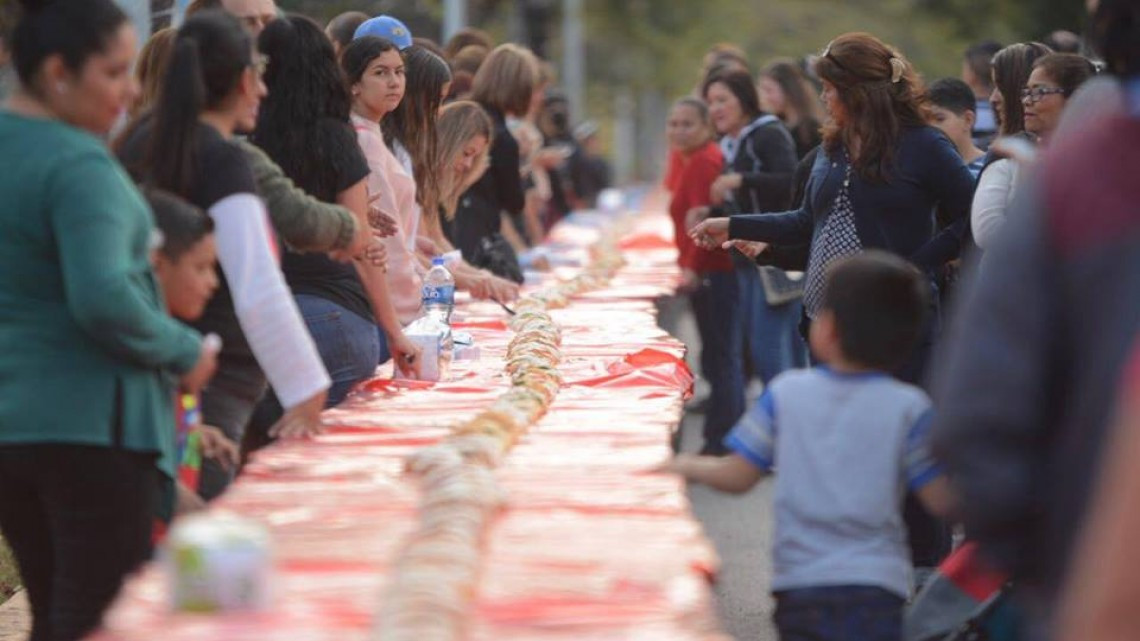 Realizan evento de partido de Rosca