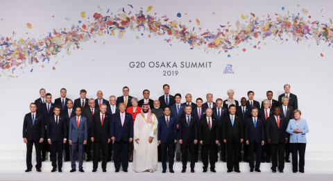 Los líderes del G20 se reúnen en Japón