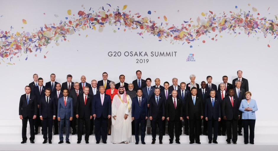 Los líderes del G20 se reúnen en Japón