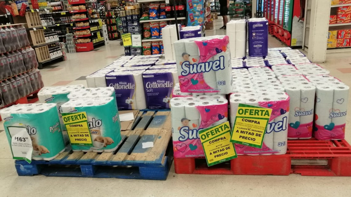 En aumento desabasto en tiendas por compras de pánico