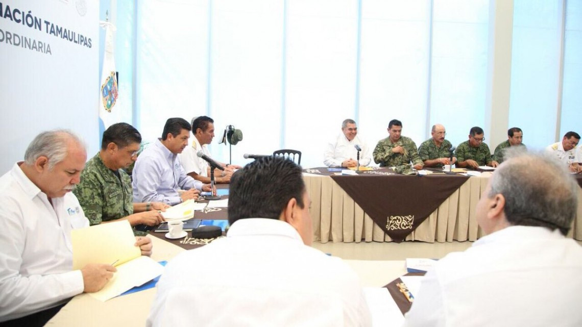 FGCV preside reunión del Grupo de Coordinación Tamaulipas