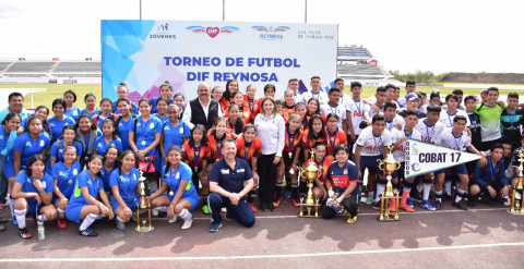 Fortalece DIF Reynosa el deporte entre jóvenes