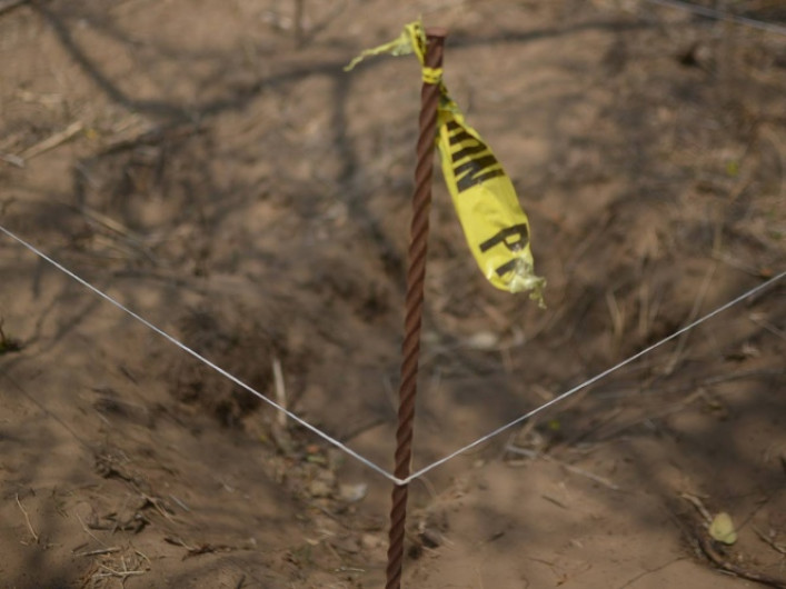 Terminan trabajos en fosa clandestina en Nayarit