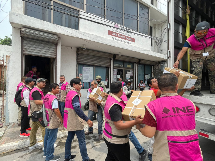 Llegan boletas electorales a Reynosa