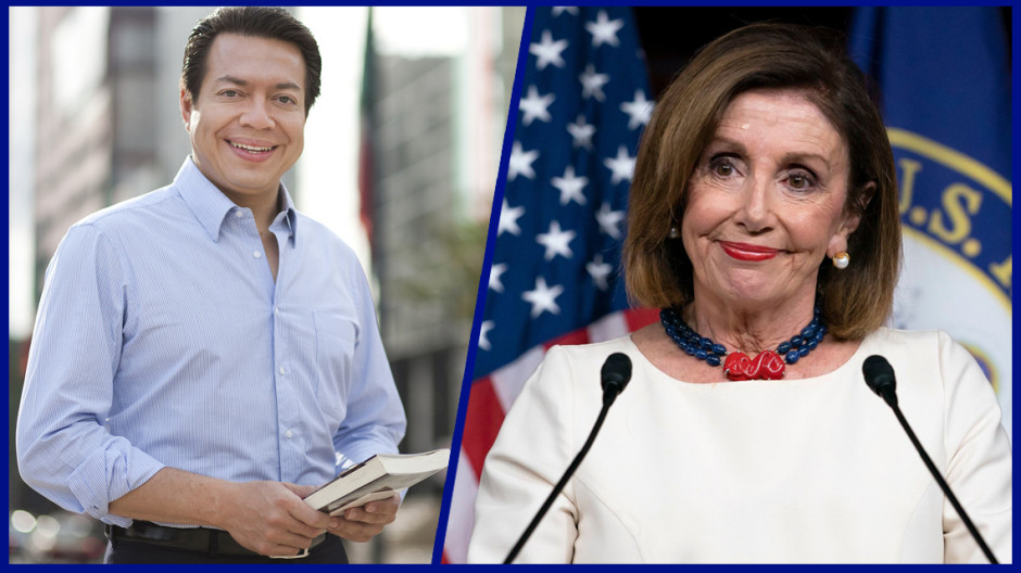 Mario Delgado es nombrado Señor Internacional junto a Nancy Pelosi